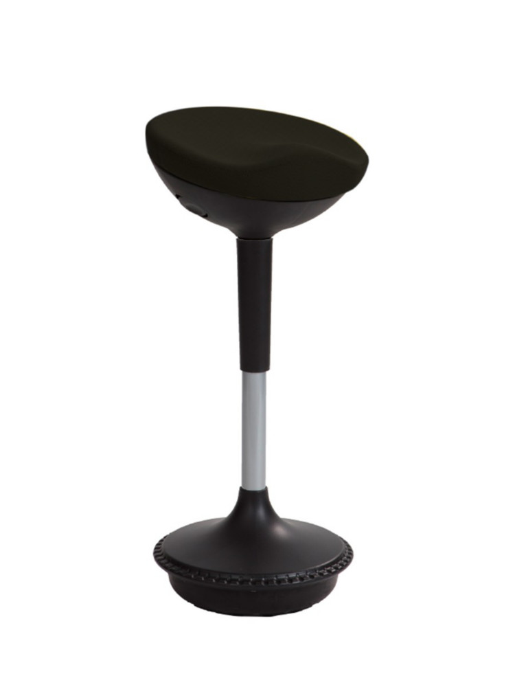 Alba Tabouret ergonomique STOOLY - 6  85 cm de hauteur - Noir