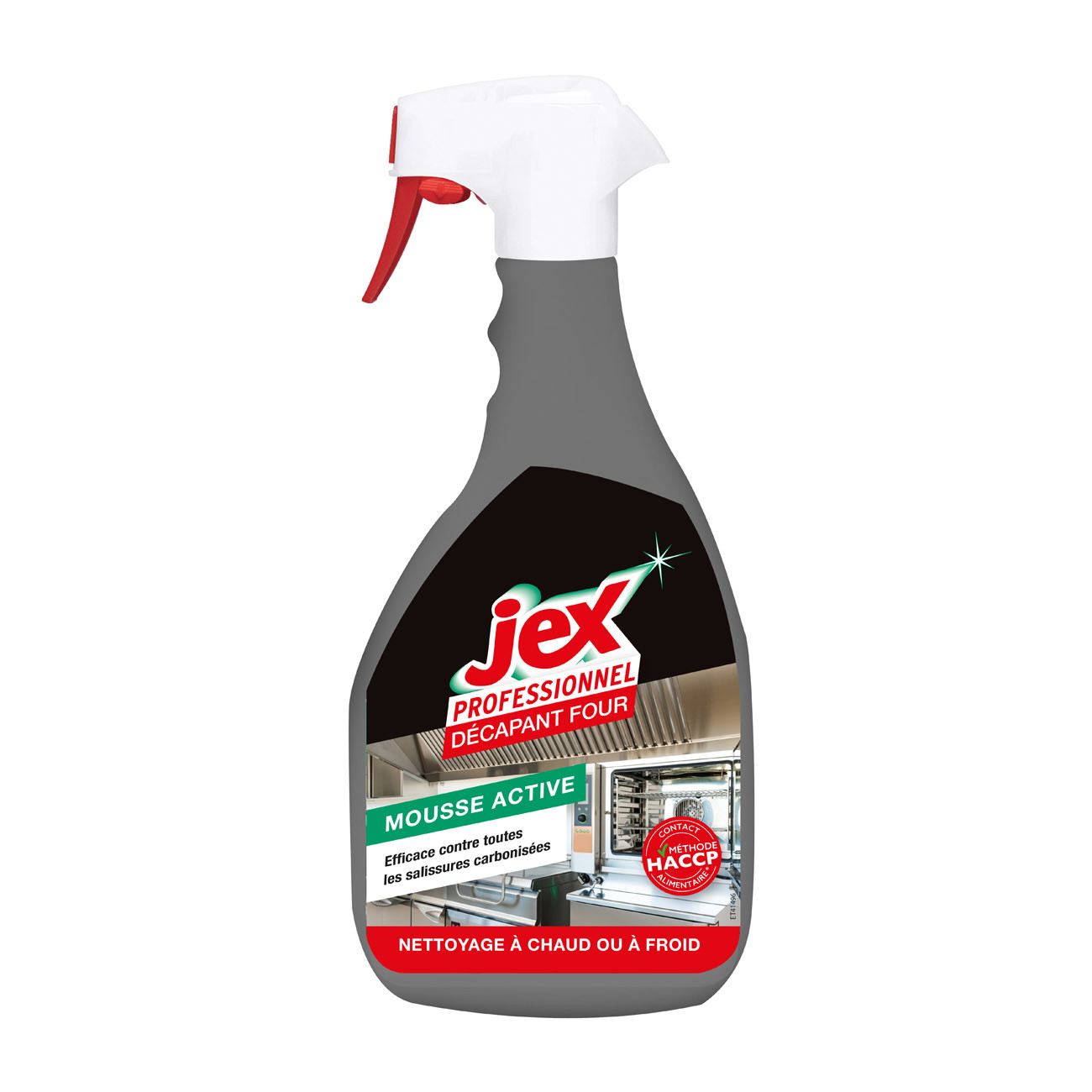 Jex Professionnel Spray décapant four à chaud ou à froid - Flacon pulvérisateur 1 L