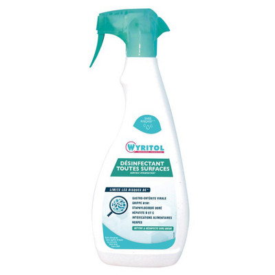 Wyritol Nettoyant désinfectant - Spray 750 ml