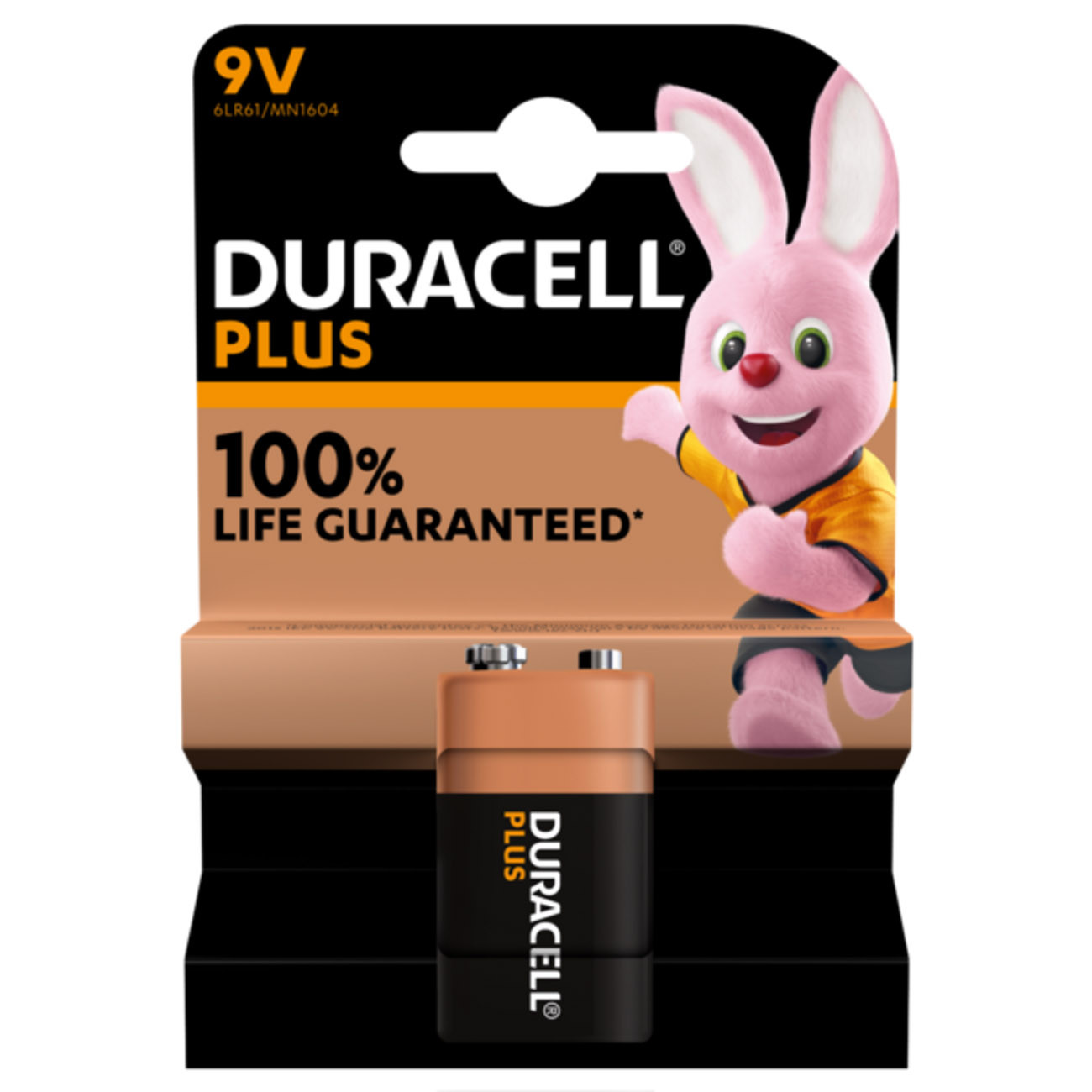 Pile Alcaline Duracell Plus 9V 6LR61 – Haute Capacité, Longue Durée - vue 3