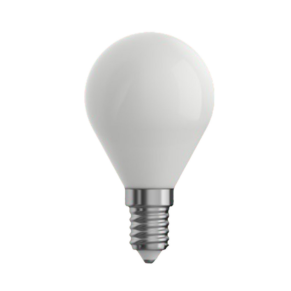 Aluminor Ampoule LED E14 opaque Blanc Chaud 2700K - 2W - 250 lm - Equivaut  25W