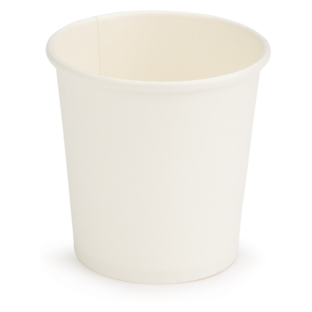 Gobelet en carton Blanc 10 cl - Lot de 100