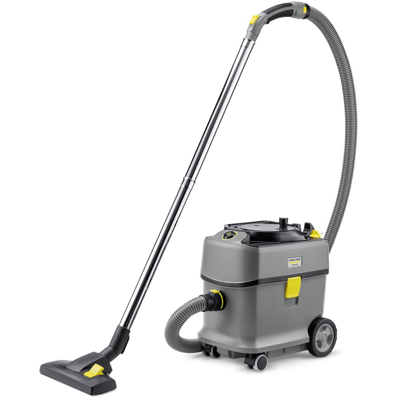 Karcher Aspirateur poussière ultra silencieux T 15/1 - Capacité 15 L - Noir et jaune