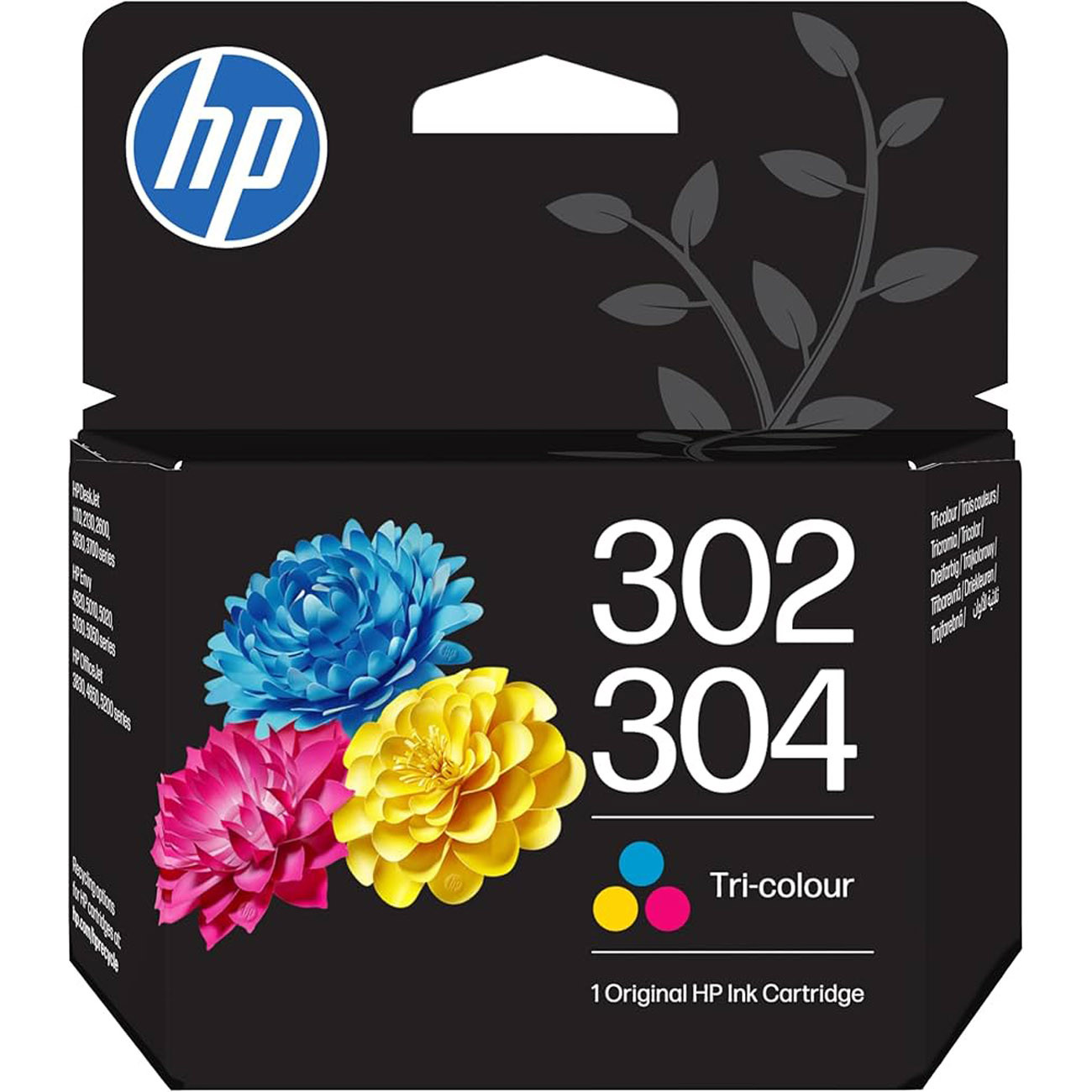 HP 302304 2 ml couleur cyan jaune original cartouche d'encre - vue 7