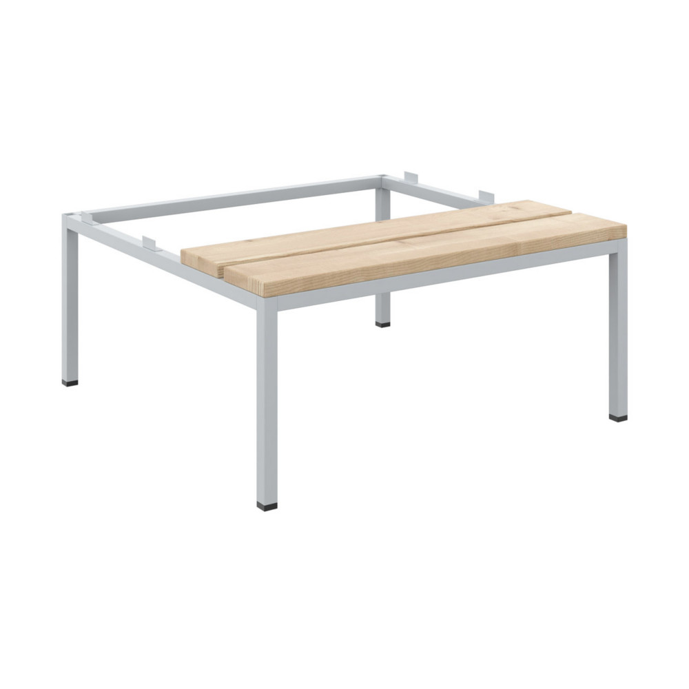 Socle banc Vestiaire mtal Budget L.80 cm