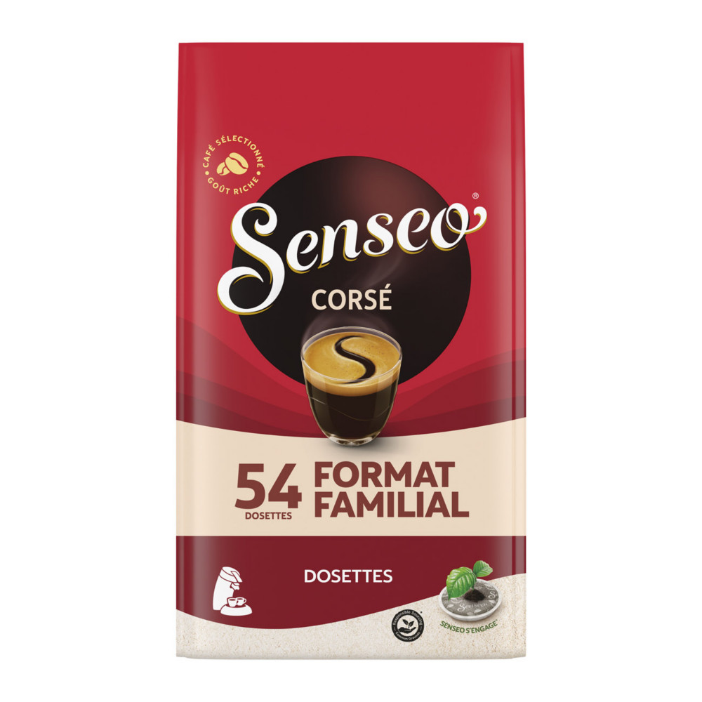 Senseo Caf Cors - 54 dosettes souples