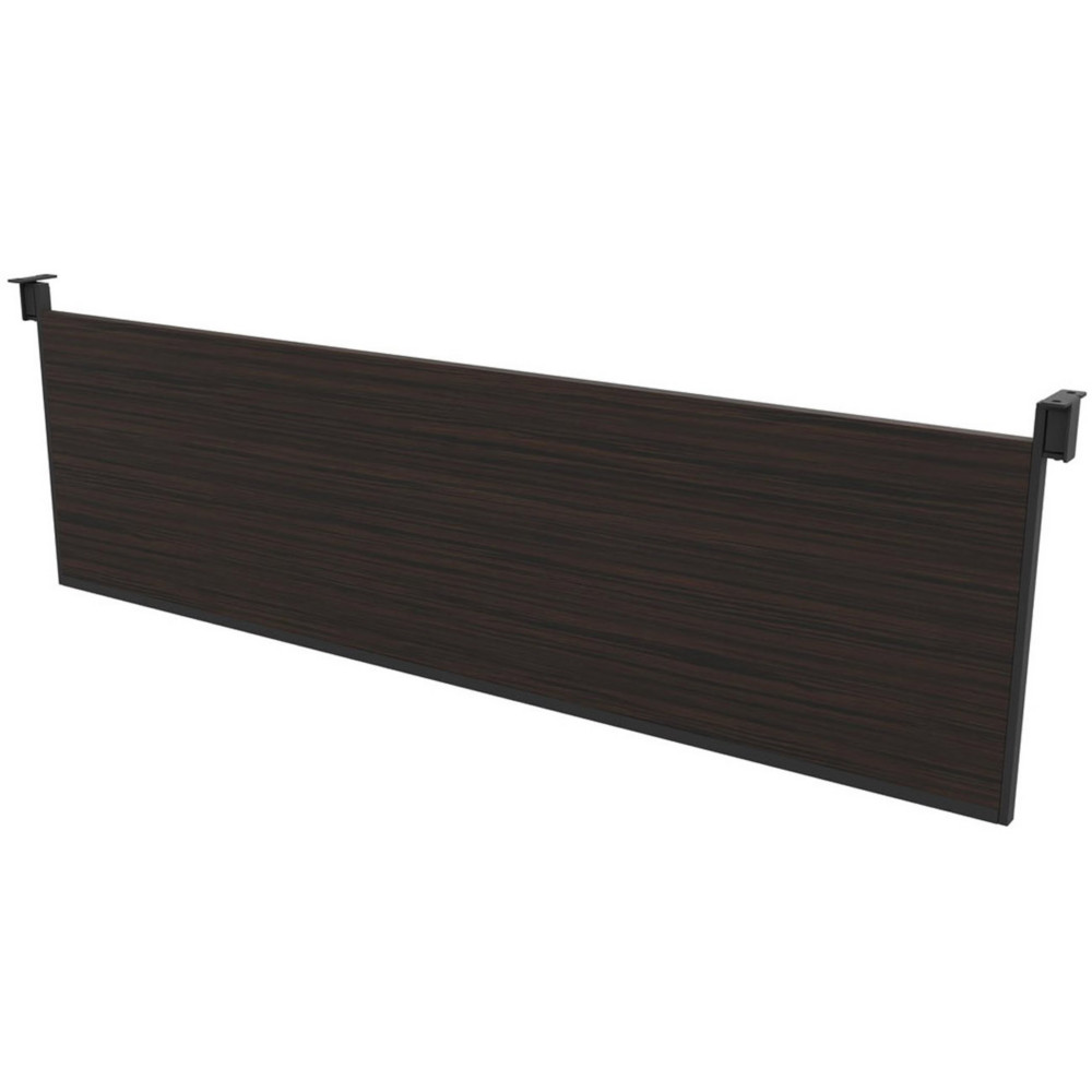 Voile de fond pour bureau Arold L.200 cm - Ebne support gris