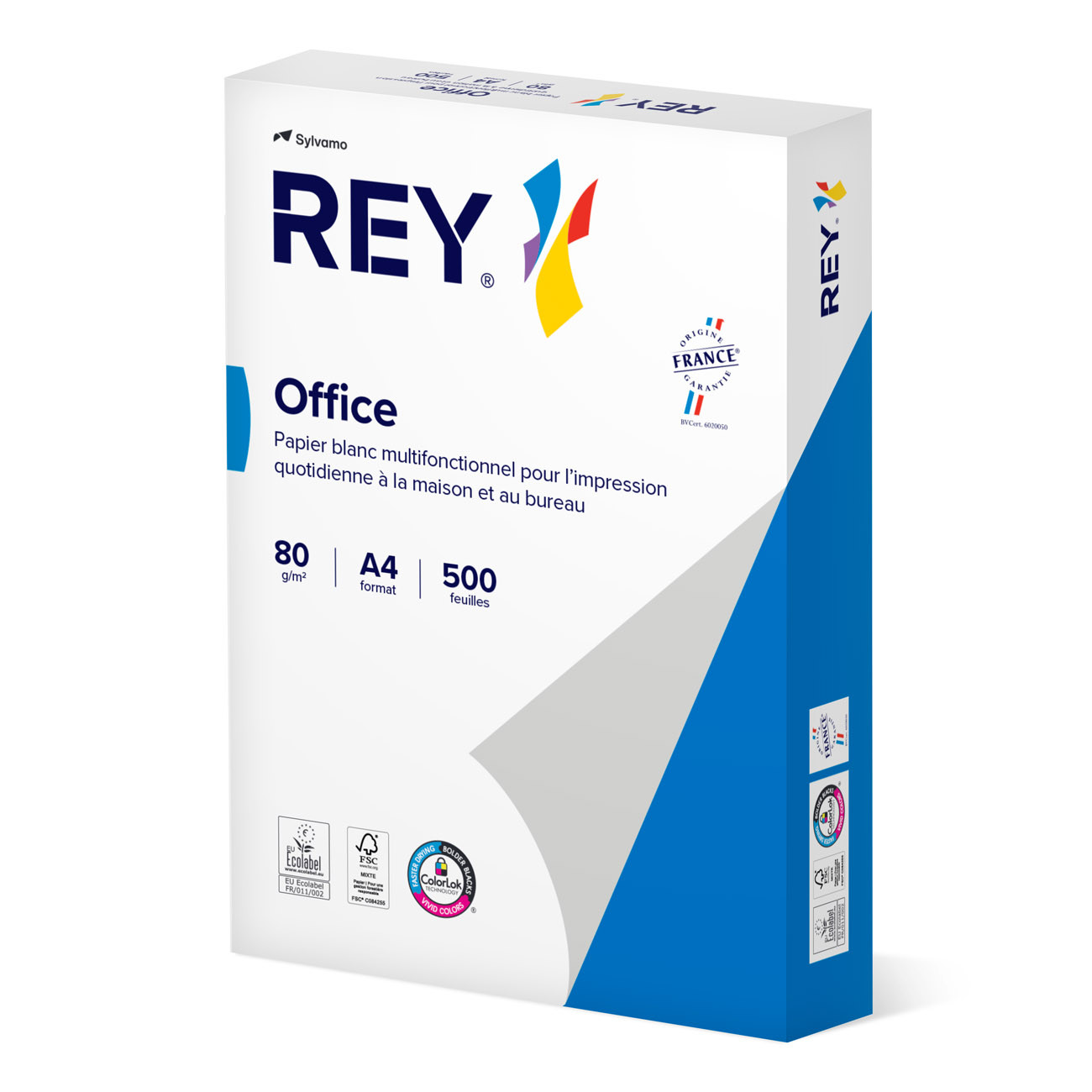 REY Papier A4 Office Ramette de 500 feuilles