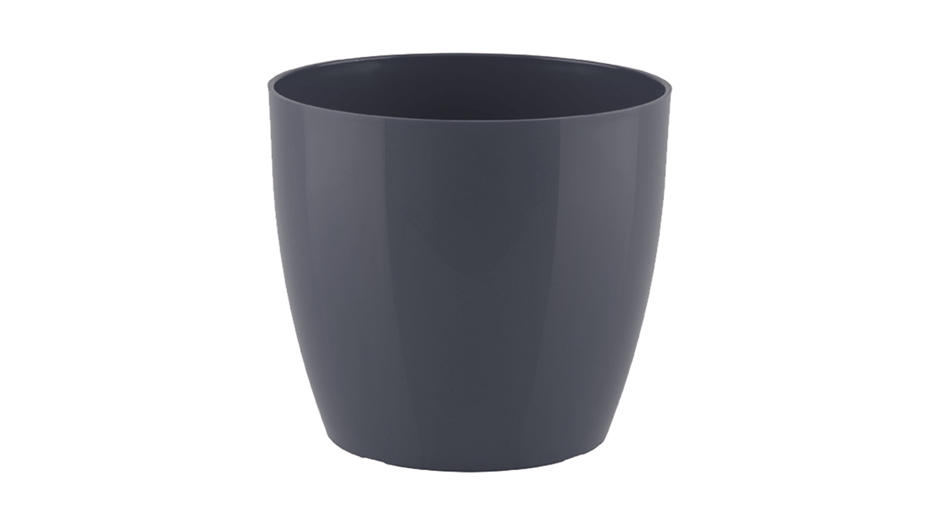 Paperflow Pot de fleurs San Remo, diamètre 20 cm - Gris anthracite