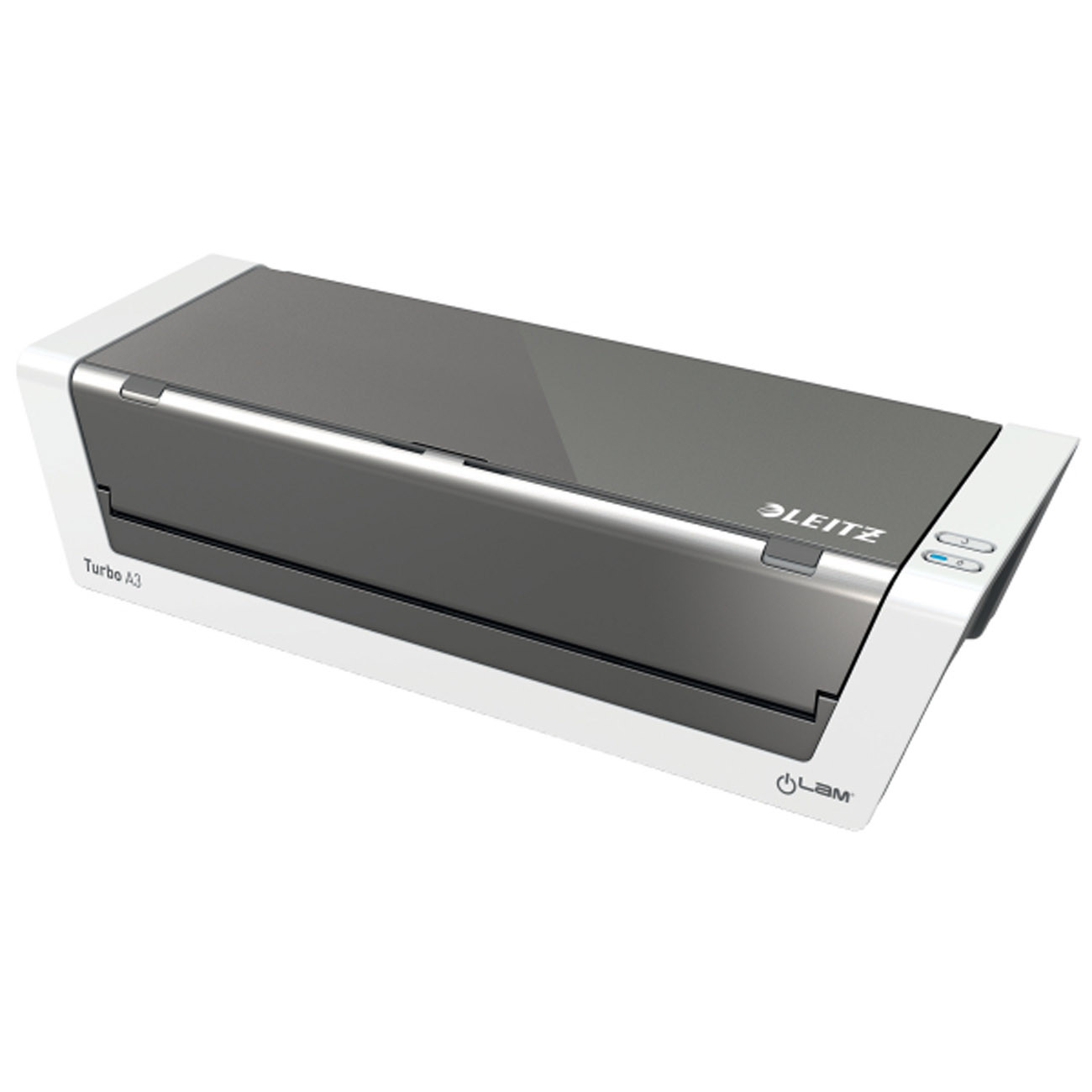Leitz Plastifieuse iLAM Touch 2 Turbo A3 - 80-250 microns - Blanc brillant /anthracite