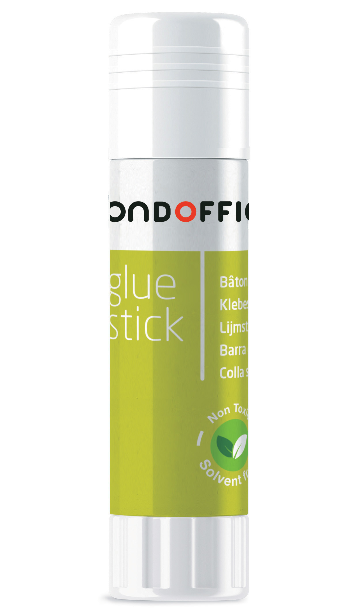 MONDOFFICE+Colle+blanche+à+base+de+composants+naturels+sans+solvant+non+toxique+-+Bâton+de+40+g