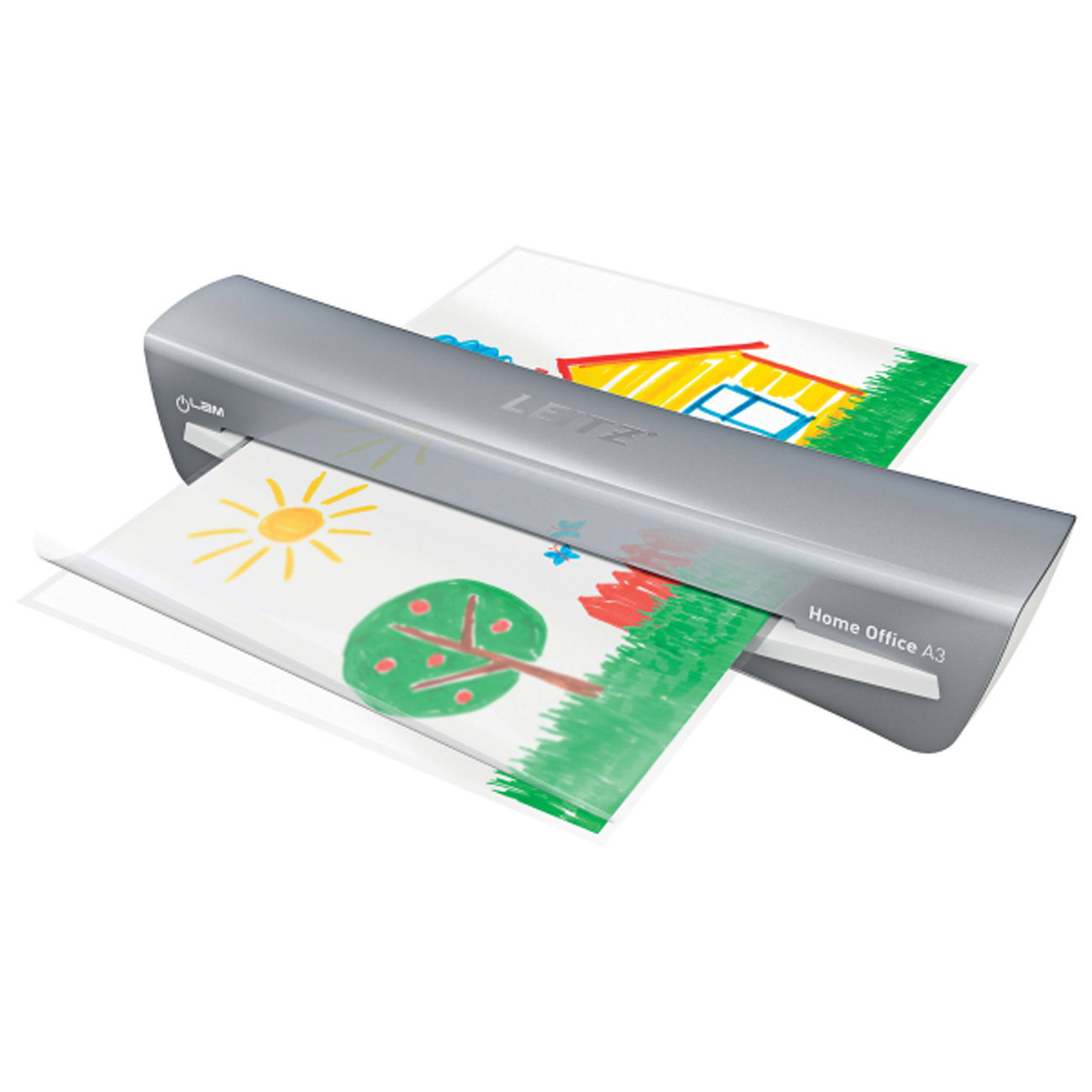 Leitz Plastifieuse iLam Home Office - Jusqu'au format A3 - Gris foncé