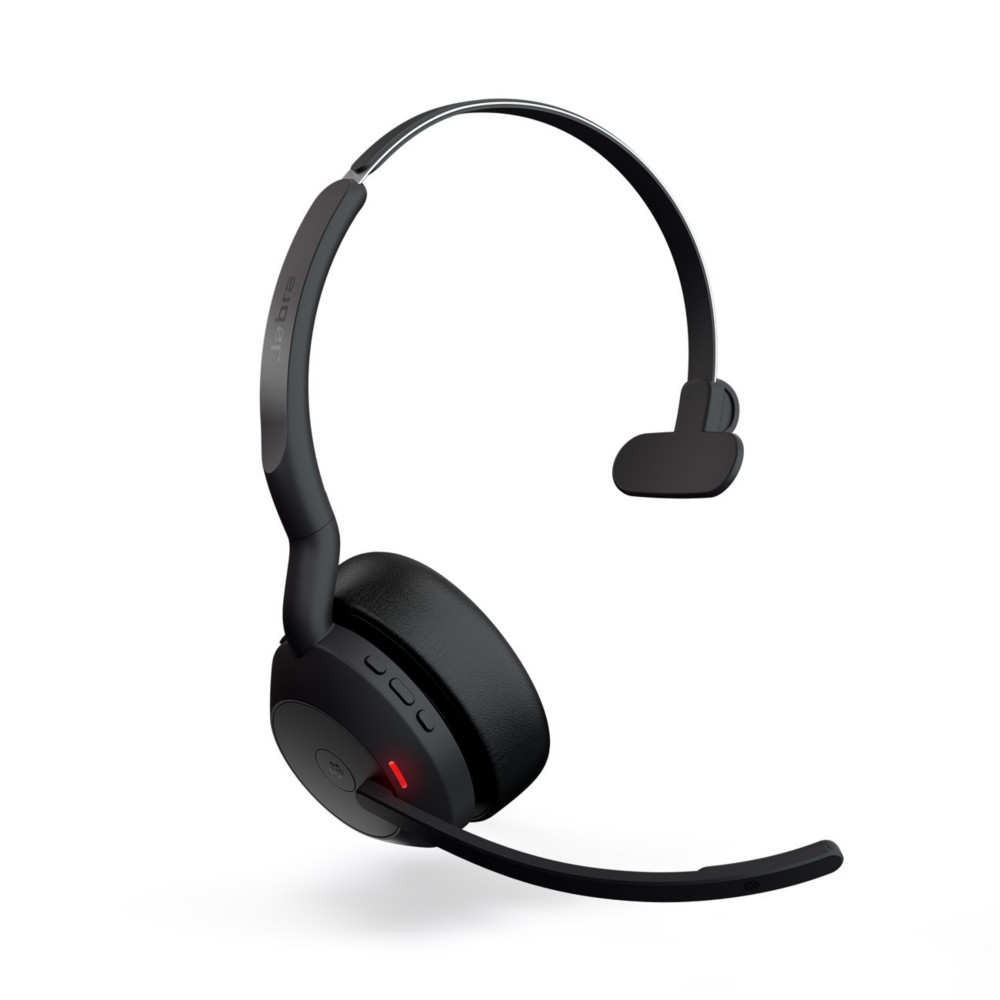 Jabra Evolve2 55 MS Mono Casque sans fil Bluetooth + Dongle USB-C