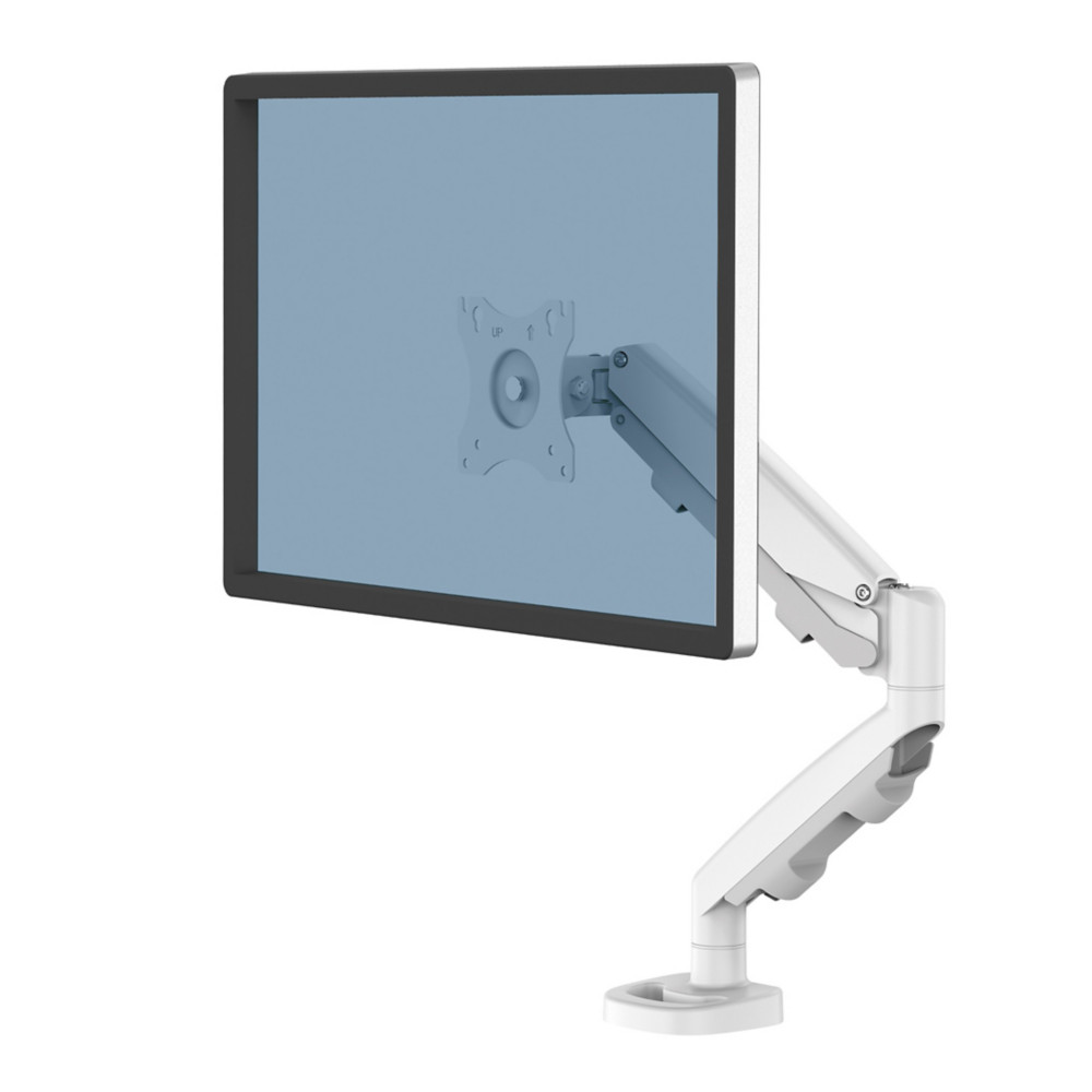 Fellowes Bras support cran articul simple EPPA  jusqu' 40 pouces - Blanc