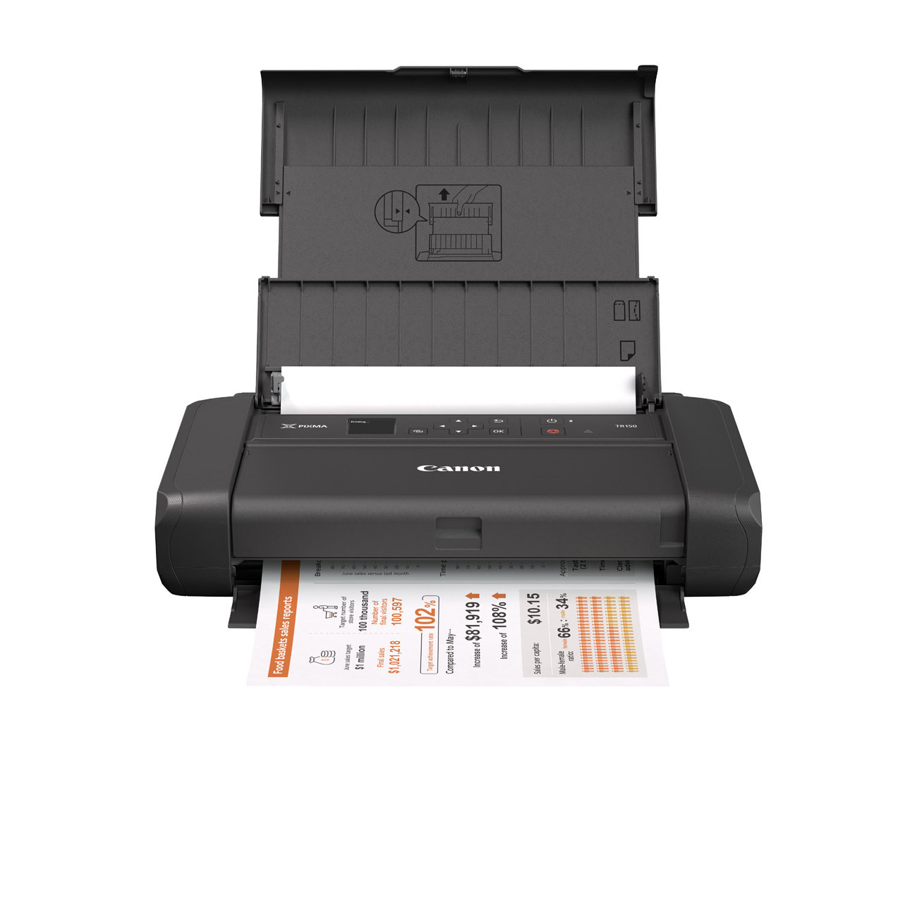 Canon PIXMA TR150 imprimante jet d'encre couleur portable A4 - Wifi