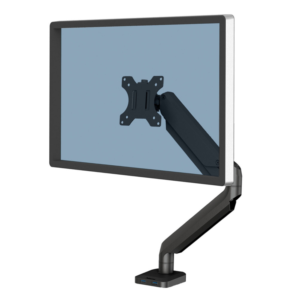 Fellowes Bras support cran simple articul Platinum Series jusqu' 40 pouces - Noir