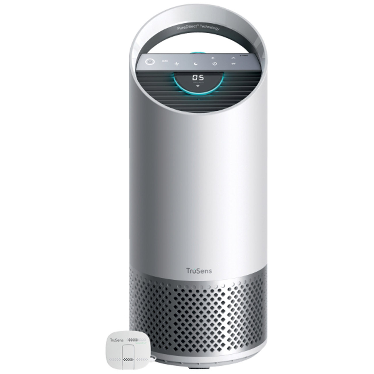 LEITZ Purificateur d'air Z-2000 TruSens pour pièce 35 m² - Blanc argenté