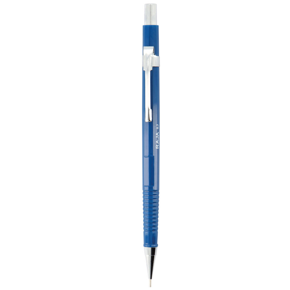 RAJA Porte-mine Tecnic corps bleu avec zone de prhension - mine HB de 0,7 mm