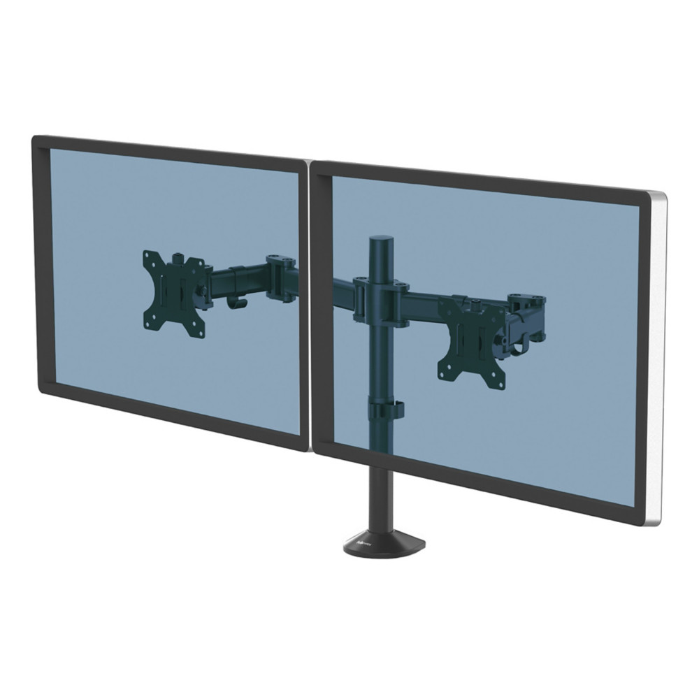 Fellowes Bras support cran double Reflex jusqu' 30 pouces- Noir