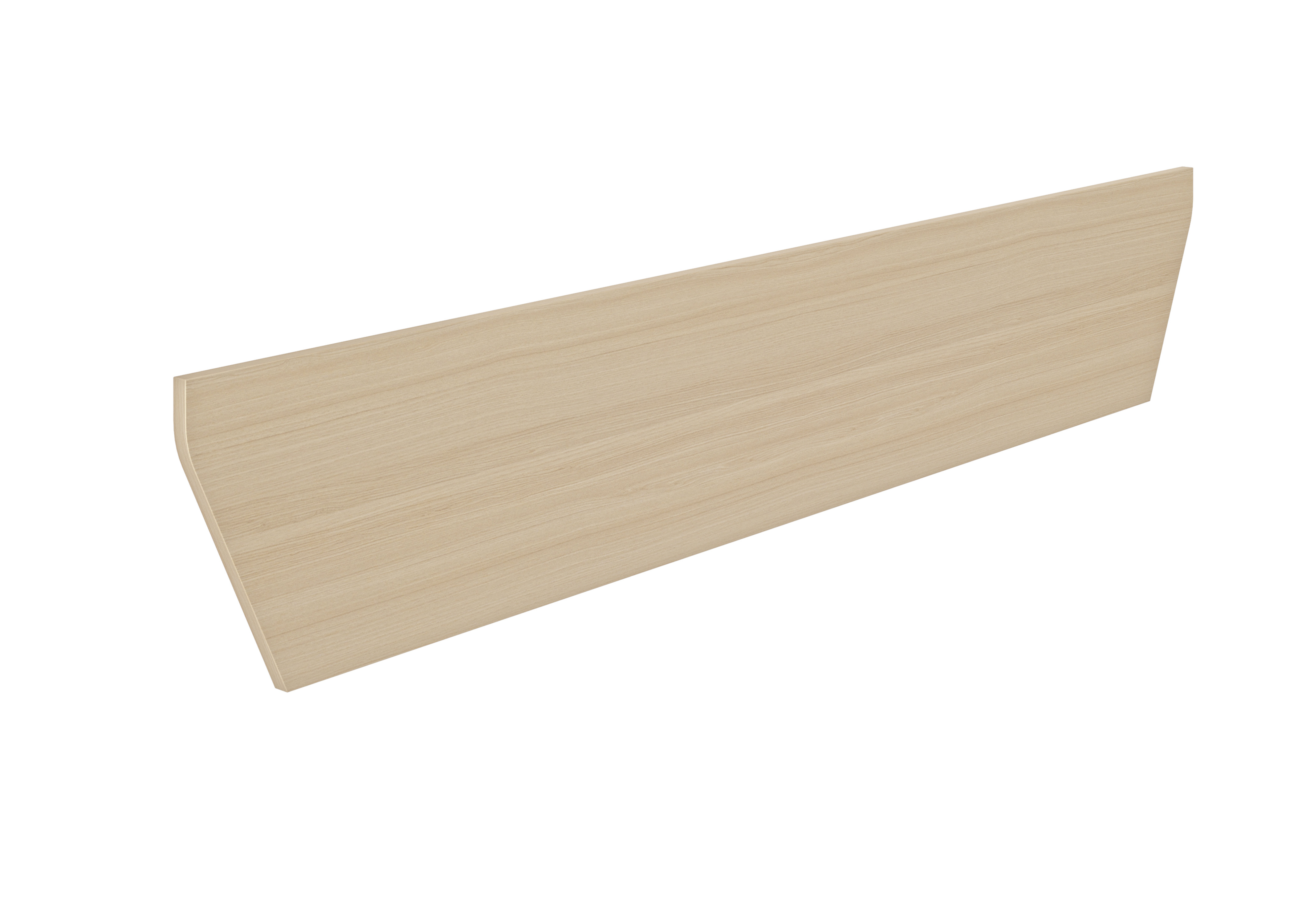 Voile de fond bureau de direction Fusion L.190 cm - Chêne structuré