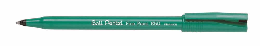 Pentel Feutre  bille Ball Pentel R50 - pointe 0,8 mm - Encre Noire