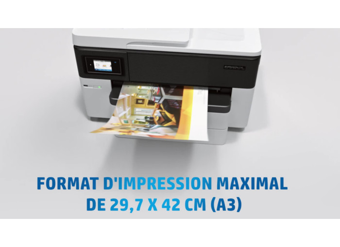 Imprimante A3 Multifonction Jet d'encre HP OfficeJet Pro 7740