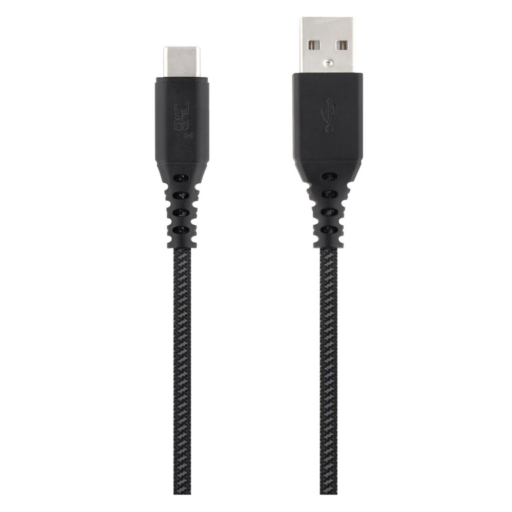 TNB Cble USB-A USB-C Xtremwork - 1,5 m - Noir