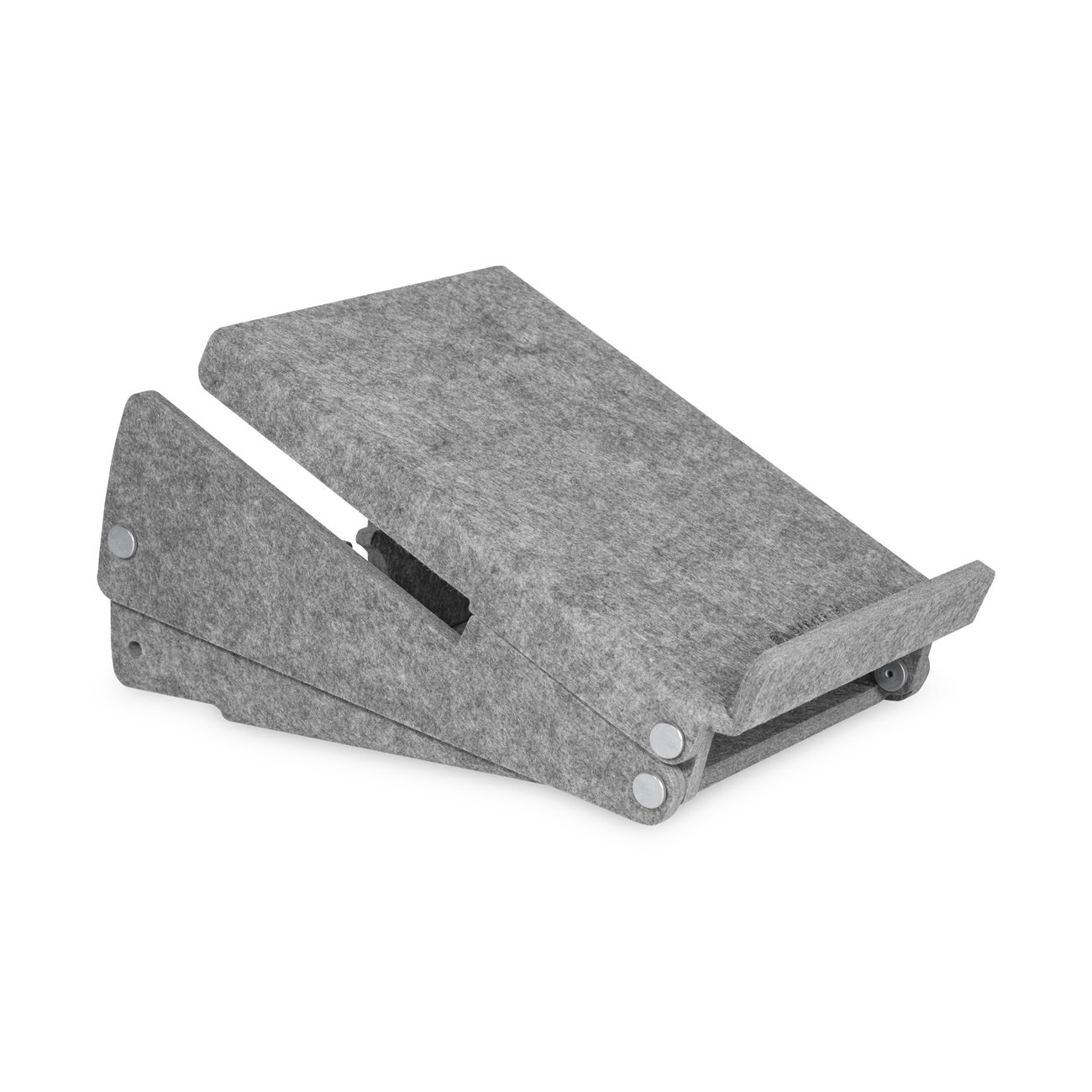 Bakker Elkhuizen Ergo-Top 320 Circular - Support réglable écologique pour ordinateur portable - Gris