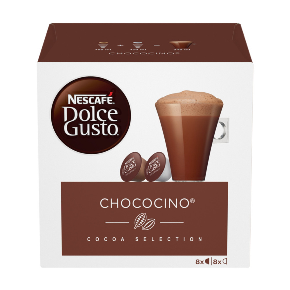 Nescaf Dolce Gusto bote de 16 capsules Chococino
