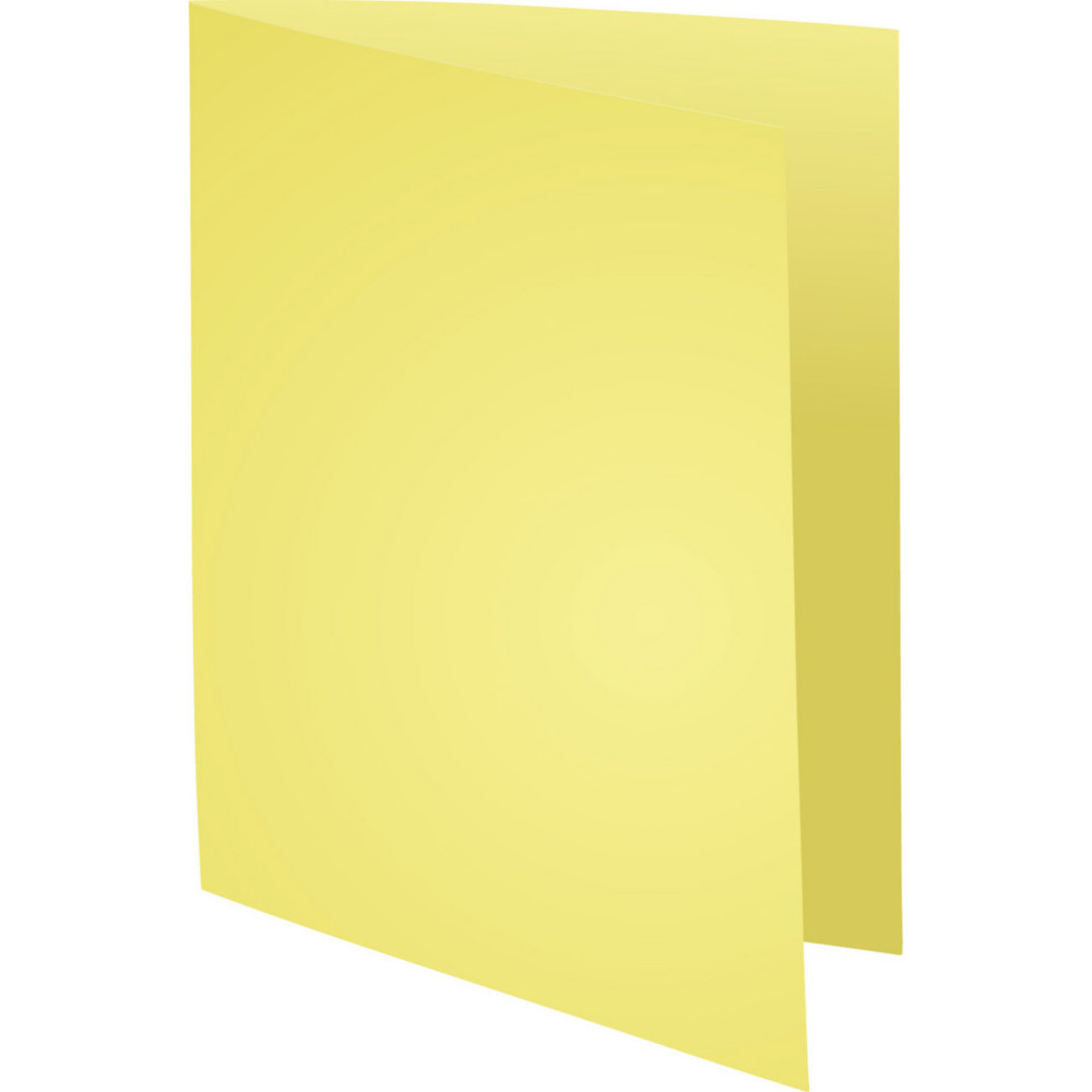 Exacompta Chemises SUPER carte 220 g/m - Jaune