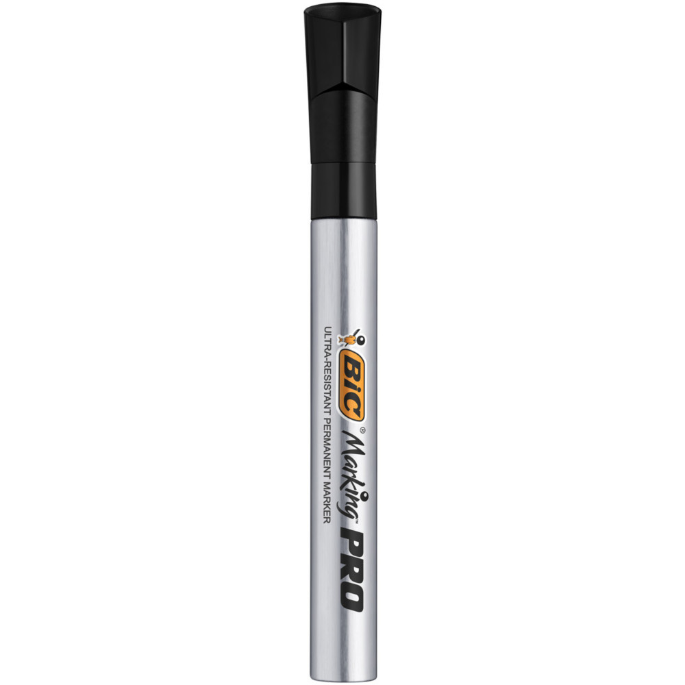 BIC Marking Pro Marqueur permanent pointe moyenne ogive - Noir