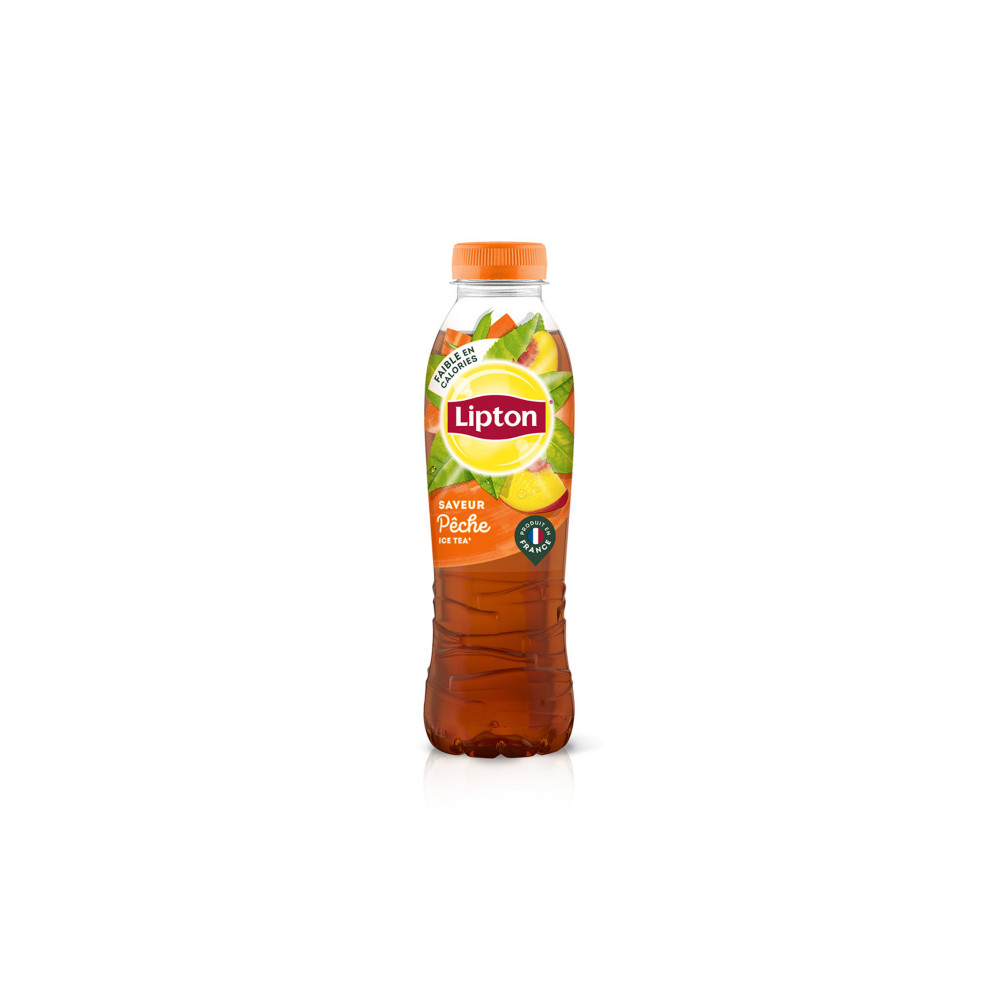 Lipton Ice Tea pche 50 - bouteille PET 50 cl  Lot de 12