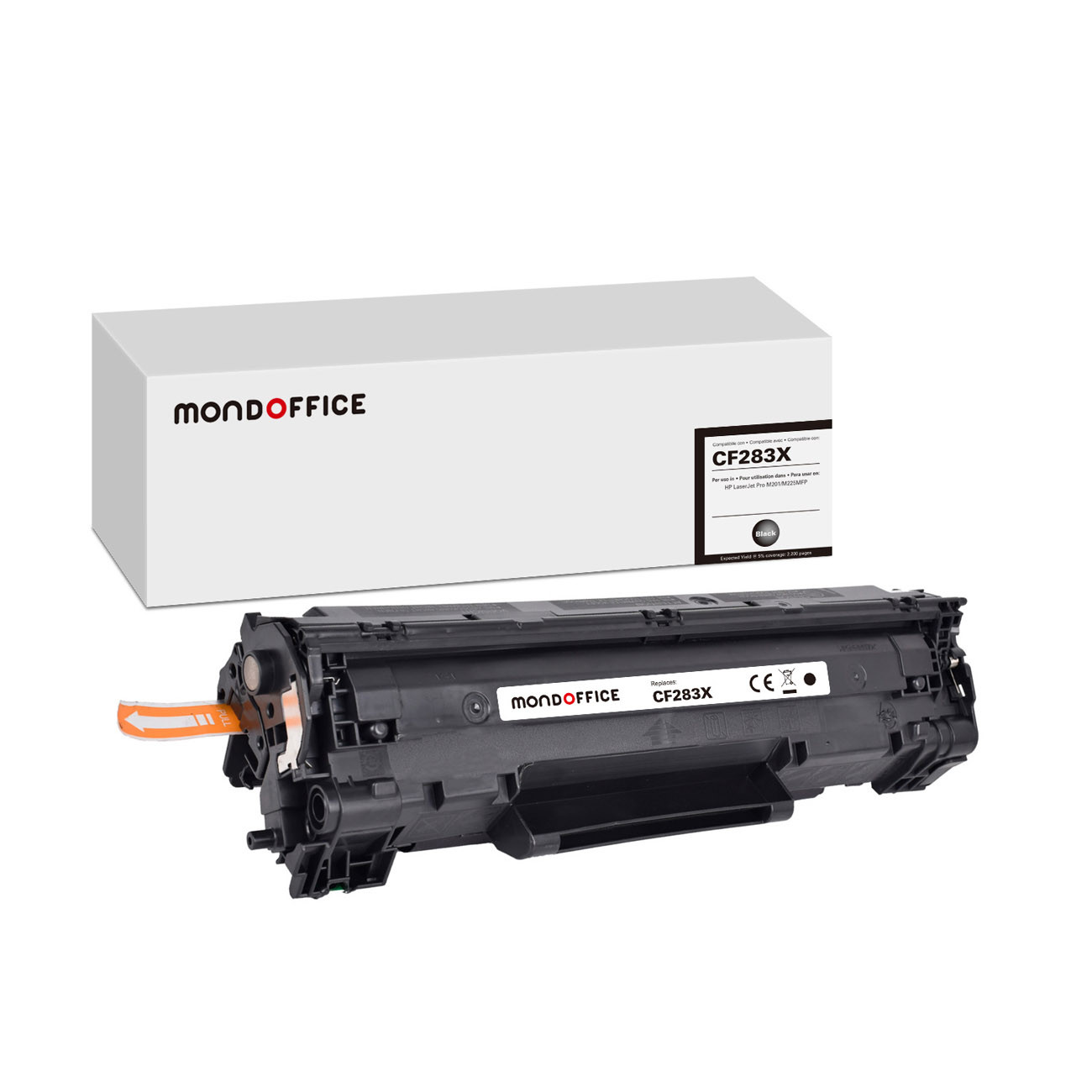 MONDOFFICE Toner compatible HP 83X - Noir