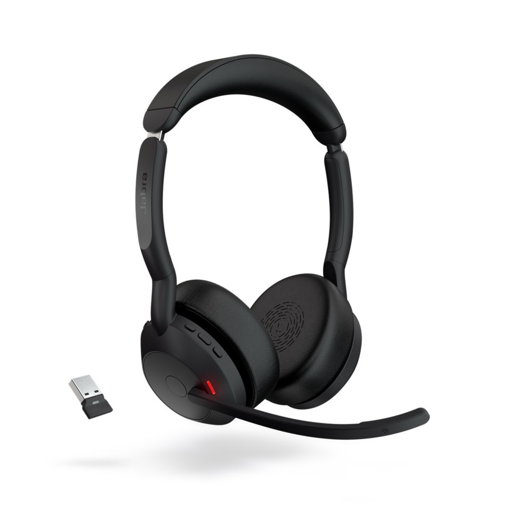 Jabra Evolve2 55 UC Duo Casque sans fil Bluetooth + Dongle USB-A