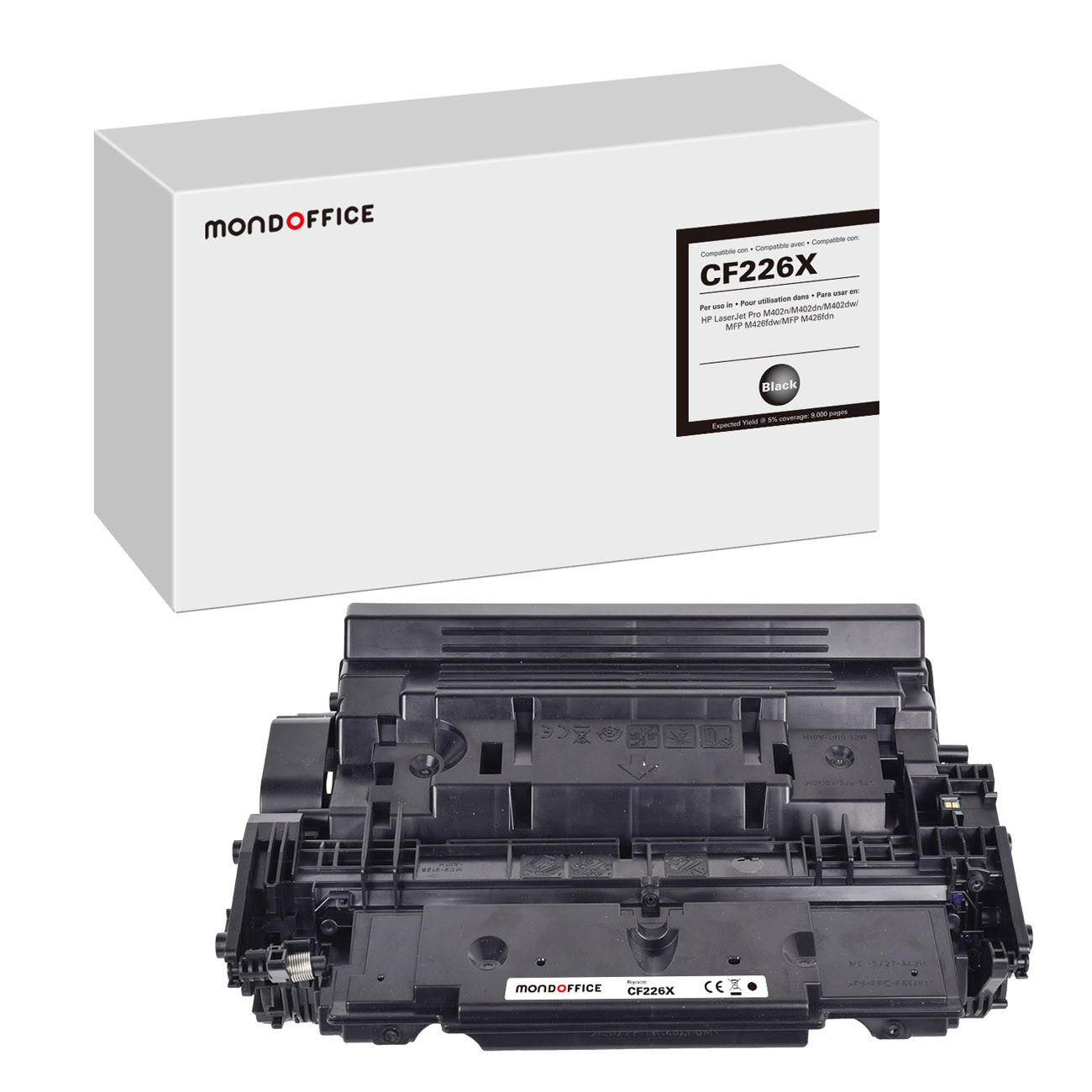 MONDOFFICE Toner compatible HP 26X - Noir