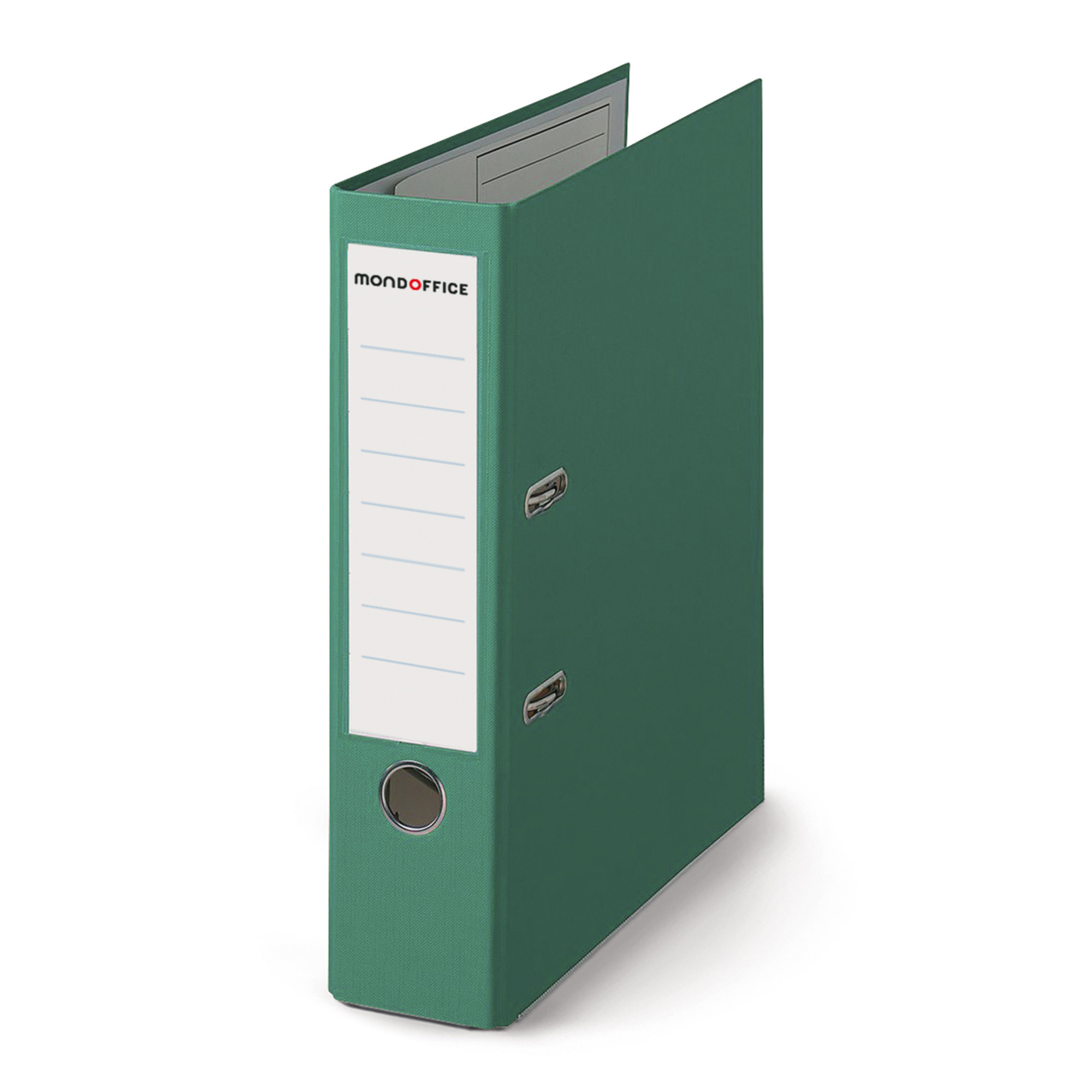MONDOFFICE Classeur à levier A4 Premium Polypropylène - Dos 8 cm - Vert