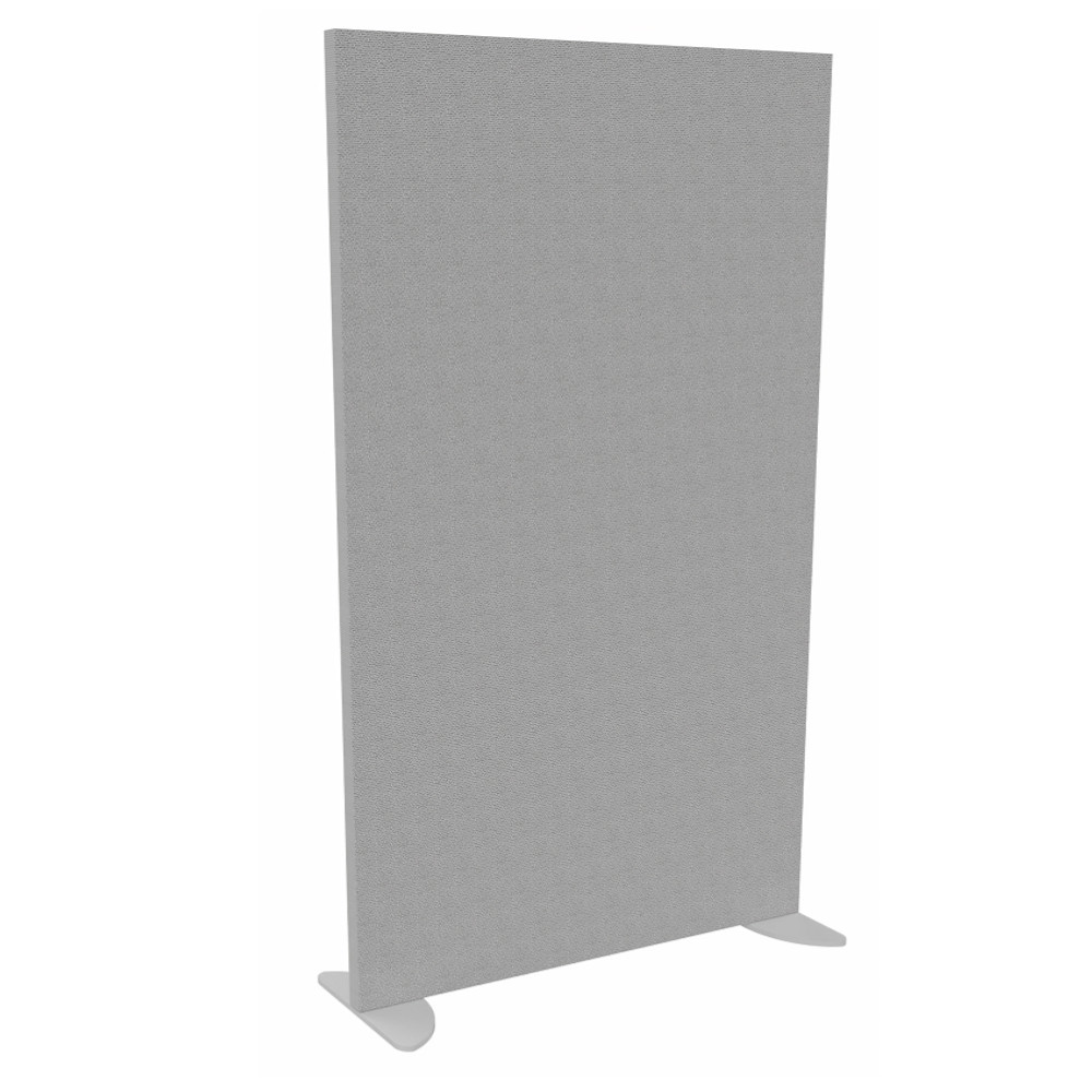 Cloison sparation acoustique individuel Zitto H. 200 x L. 120 cm - Gris