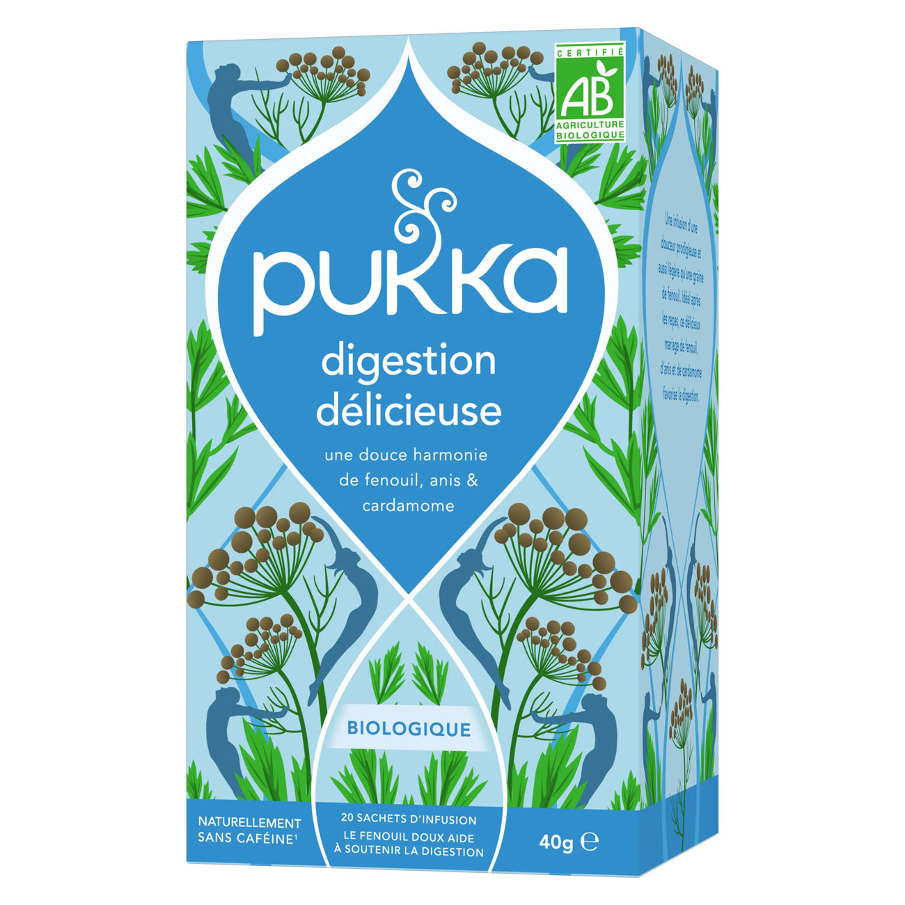 Infusion Digestion Bio Pukka La Boite De 20 Sachets - vue 3