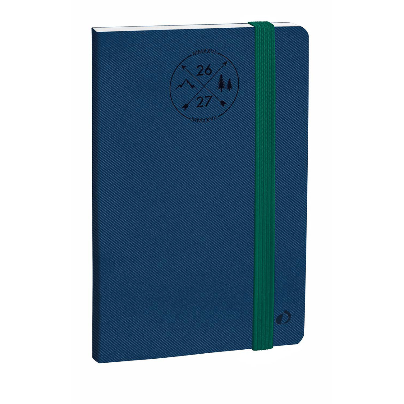 Quo Vadis Agenda semainier Président semainier Everest - 21 x 27 cm - Bleu - Septembre 2026 à Décembre 2027