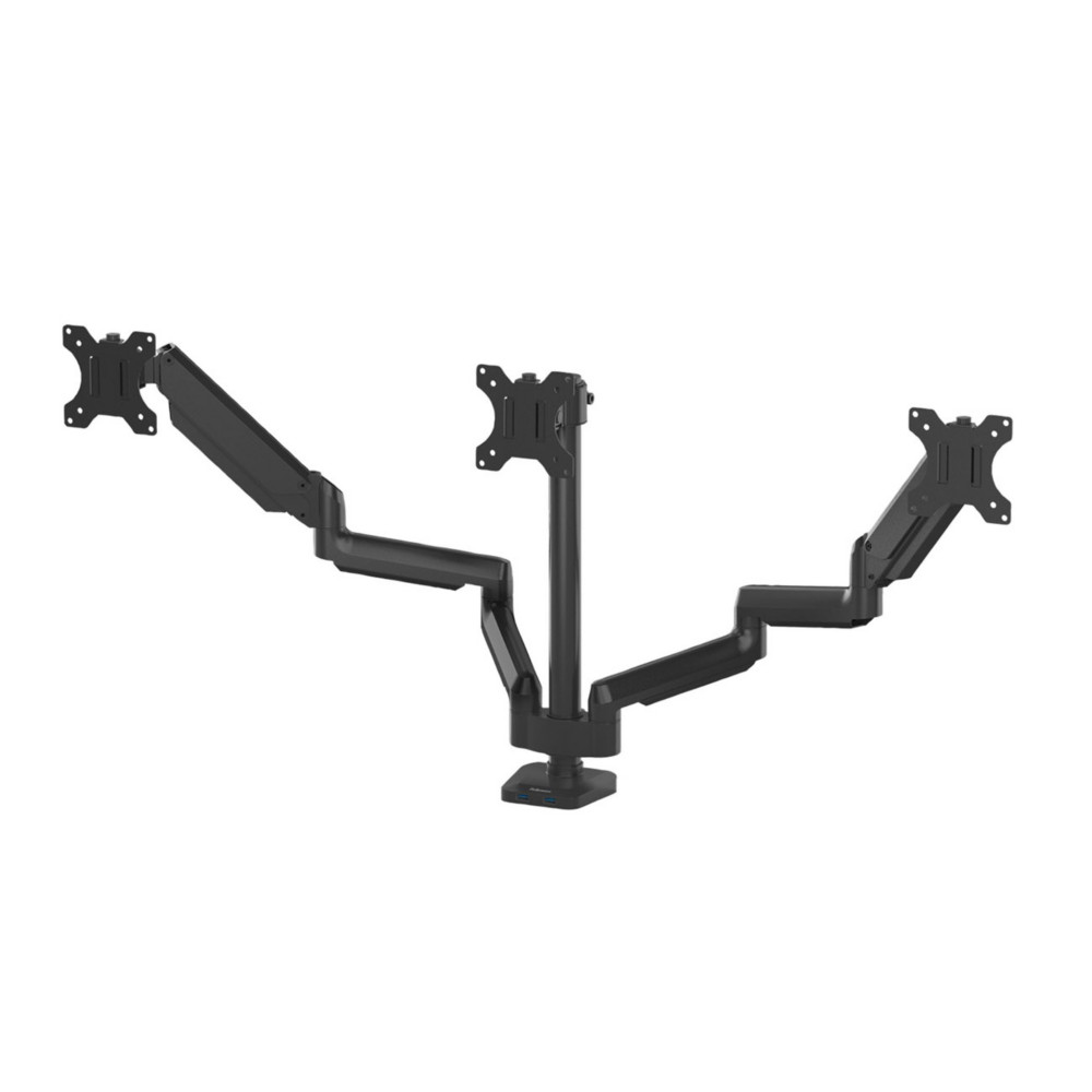 Fellowes Bras support cran triple articul Platinum Series - Noir