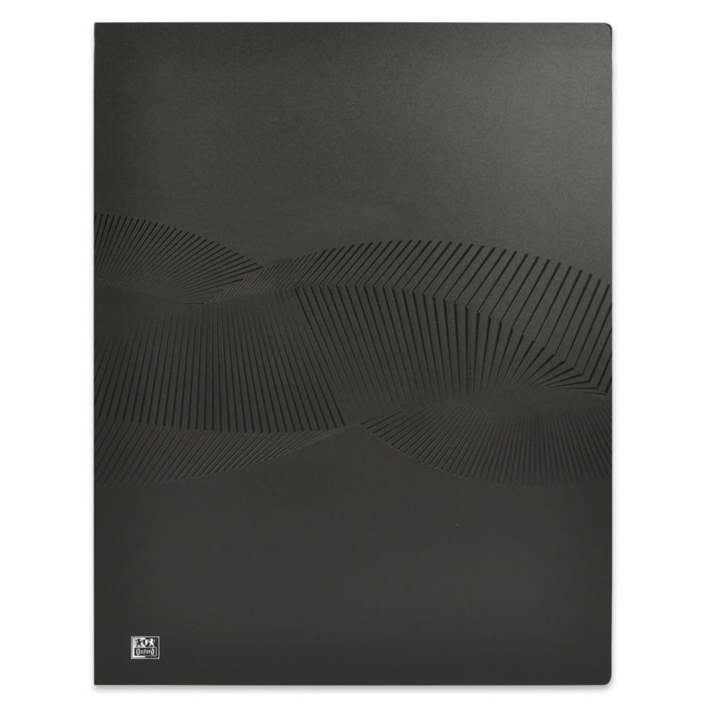 Oxford Porte vues Osmose A3 - Polypropylne - 20 pochettes - 40 vues - Noir