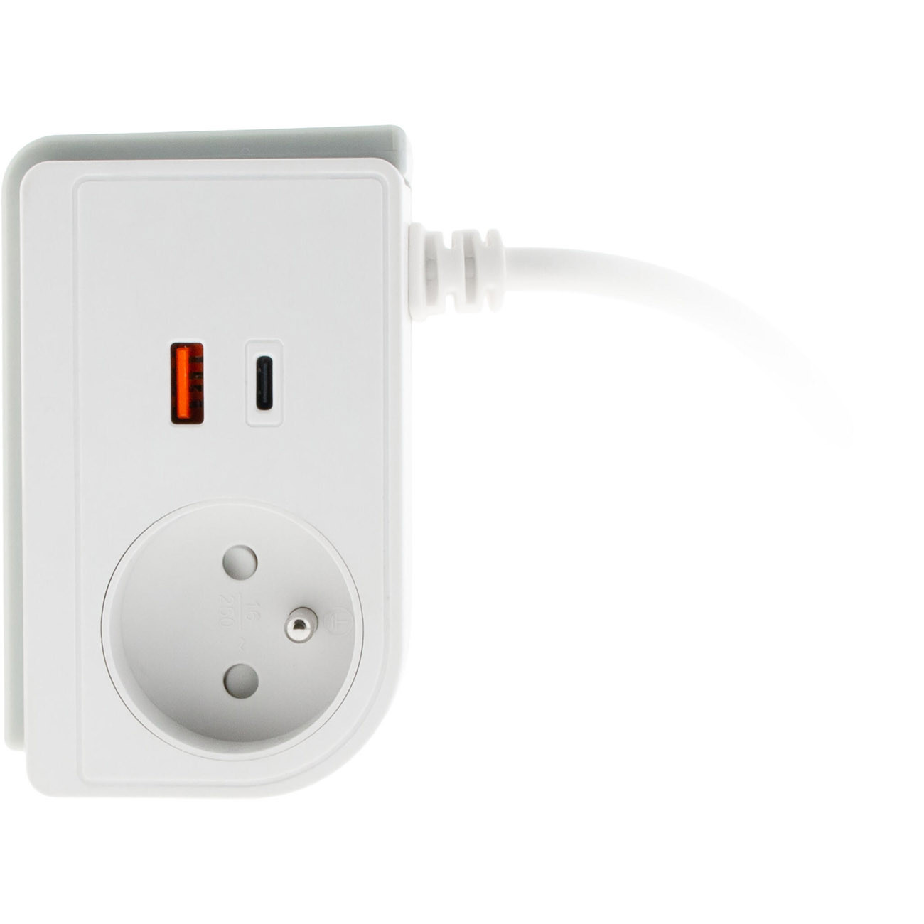 Bloc clipsable 1P + 2 USB 1 5 Otio - vue 2