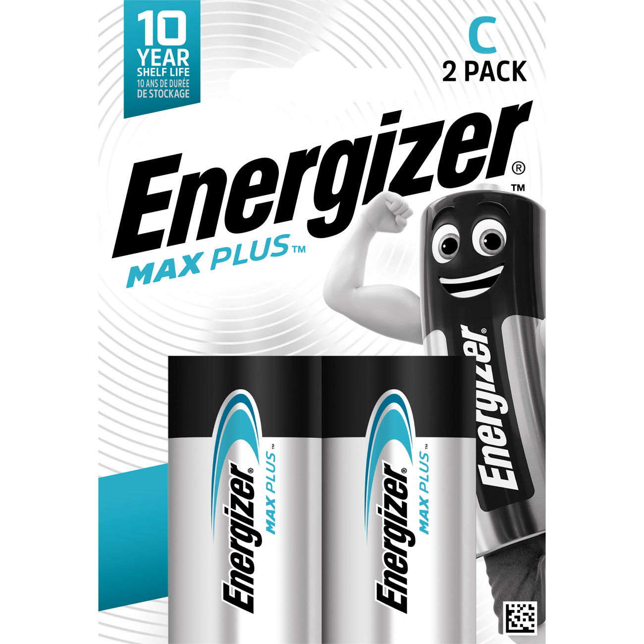 Energizer Pile alcaline C / LR14 Max Plus - Lot de 2