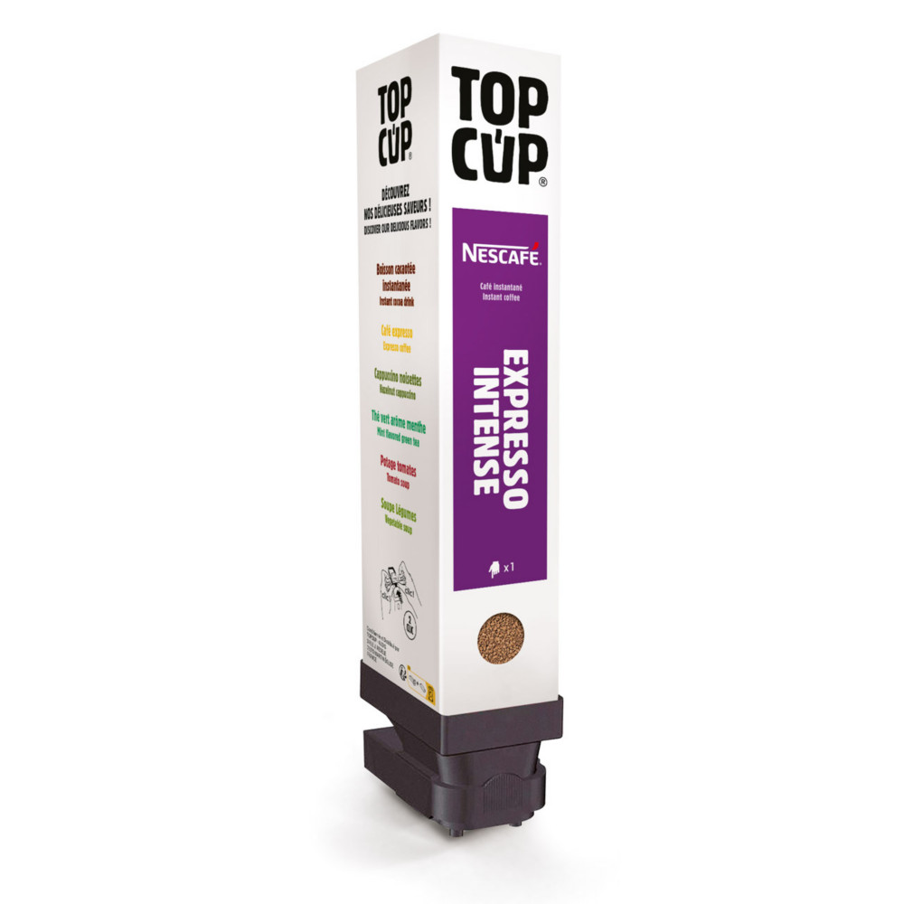 Top Cup Cartouche boisson instantane - Caf Expresso Intense - 130 doses