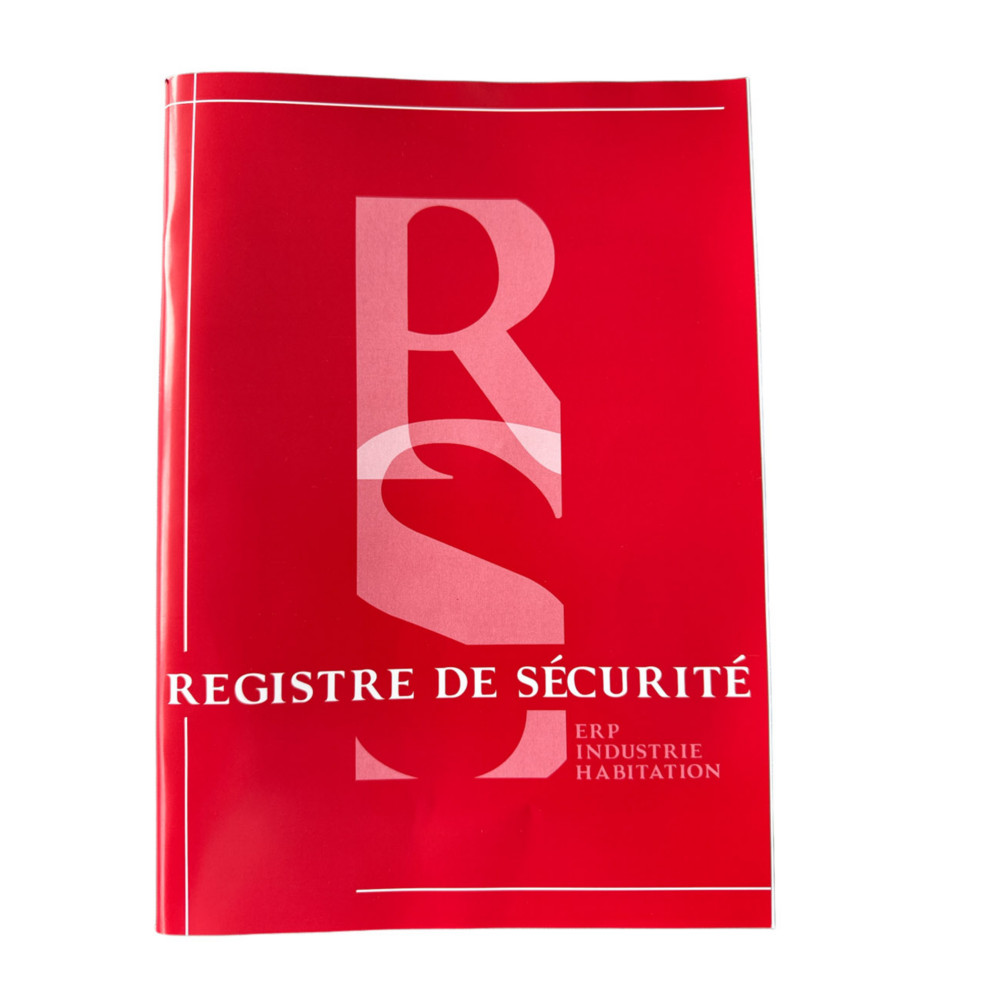 Lifebox Registre de scurit, A4 - Rouge