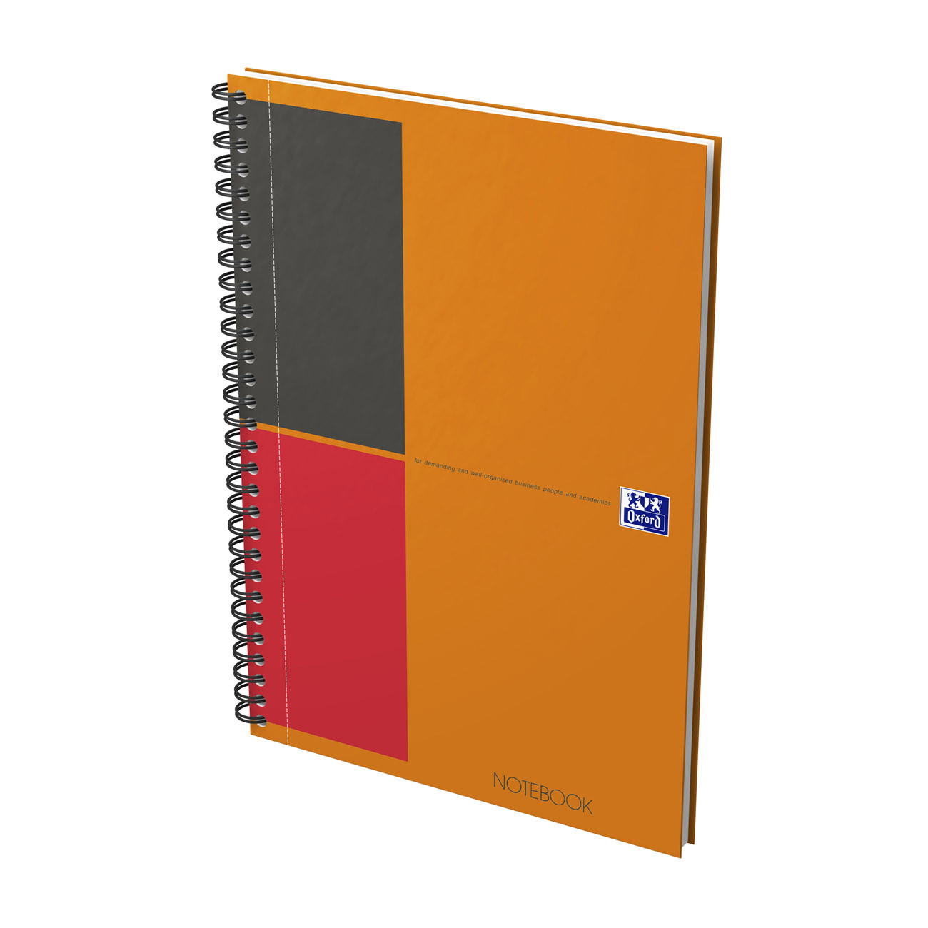 OXFORD  Cahier &agrave; spirale Notebook 17,6 x 25 cm - 80g - Lign&eacute; 6 mm - 160 pages