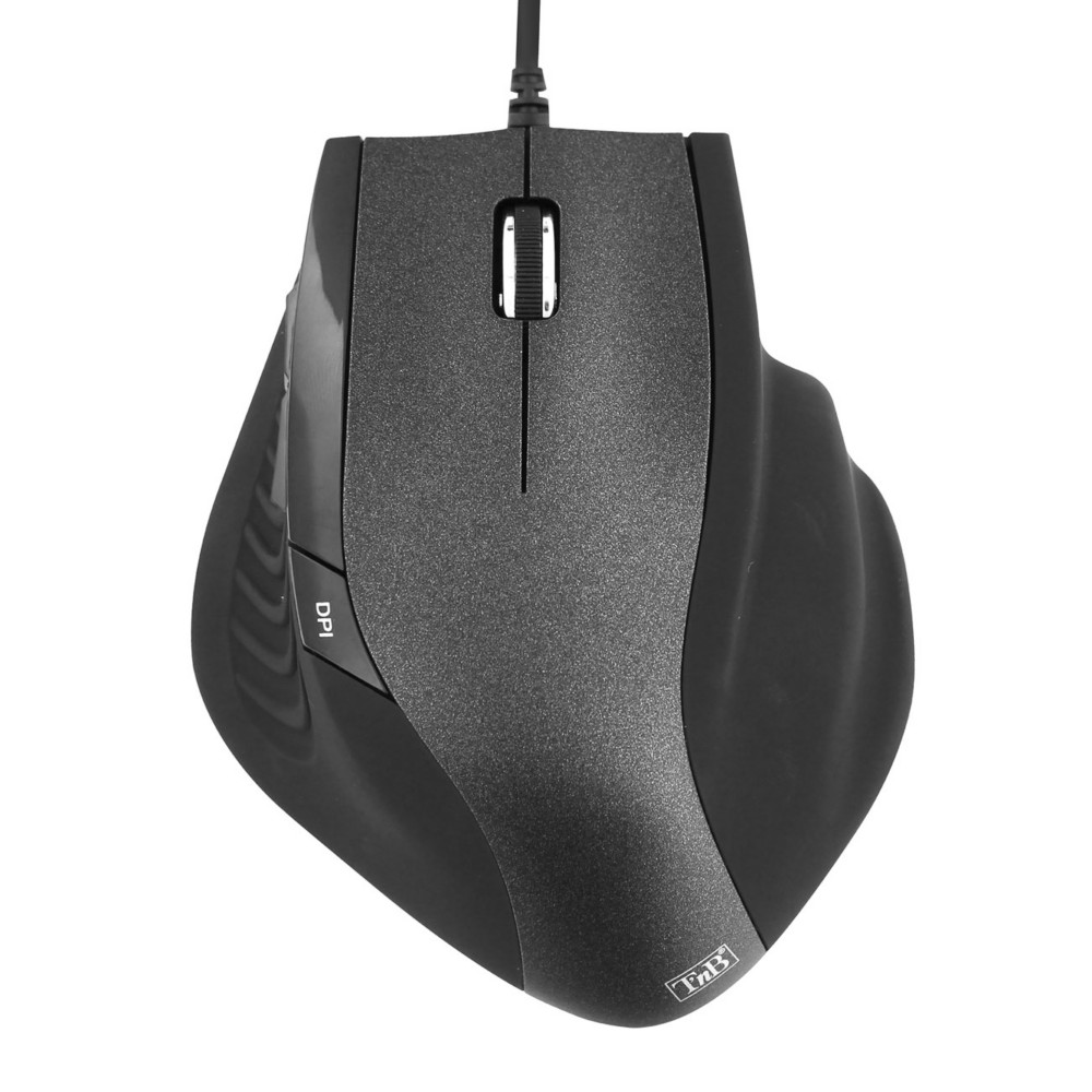TNB Souris ergonomique filaire Ergoline - Noir