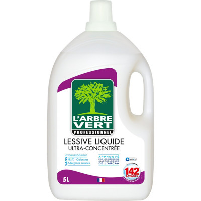 L'Arbre Vert Lessive liquide ultra-concentrée - Bidon 5l
