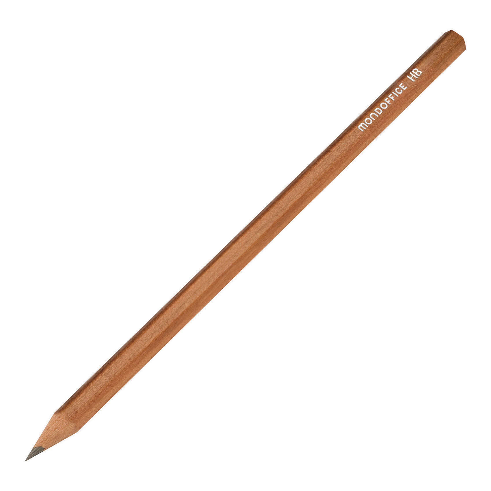 MONDOFFICE Crayon papier graphite mine HB corps hexagonal noir