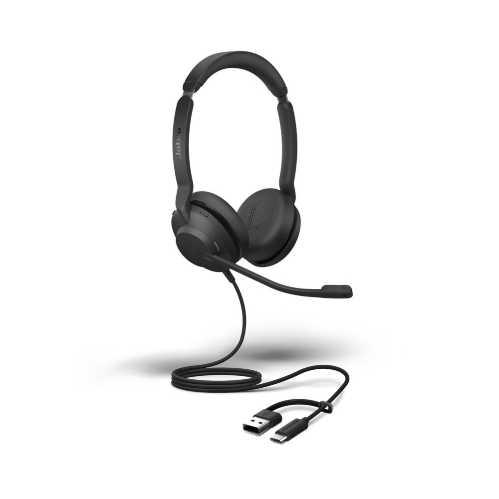Jabra Evolve2 30 SE UC Duo Casque filaire USB-C / USB-A